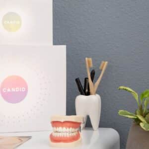 Photo Dental implant diagram